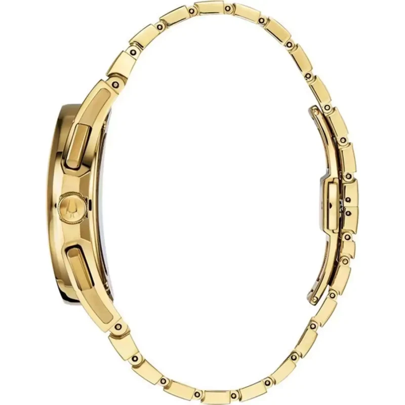 BULOVA  Curv Chrono Gold Stainless Steel Bracelet  97A144