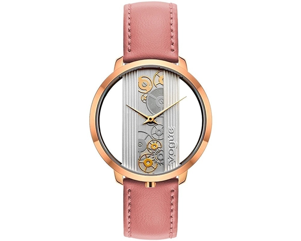 VOGUE  Telescopic Pink Leather Strap  2020610152