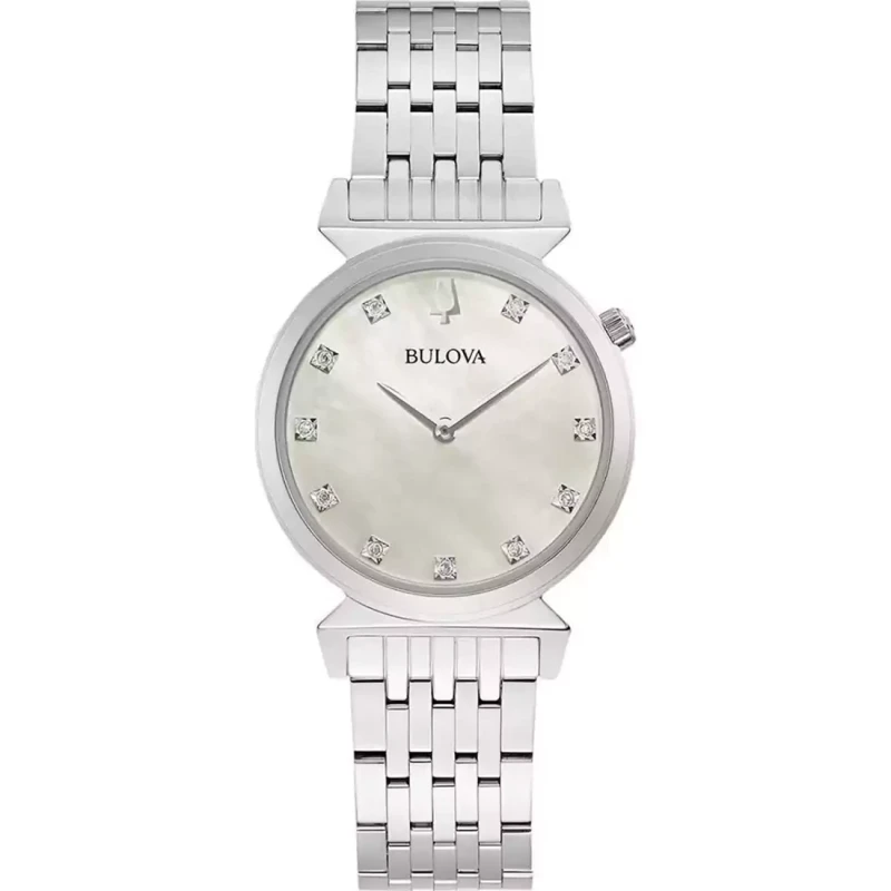 BULOVA  Classic Crystals Stainless Steel Bracelet  96P216