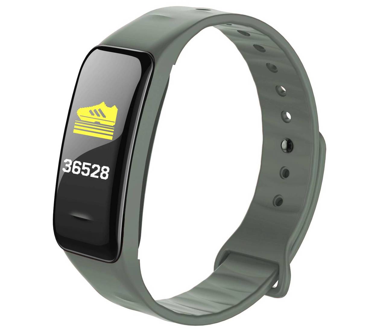 DAS.4  Sport Smartwatch Connected CN19 Grey Silicone Strap  50039
