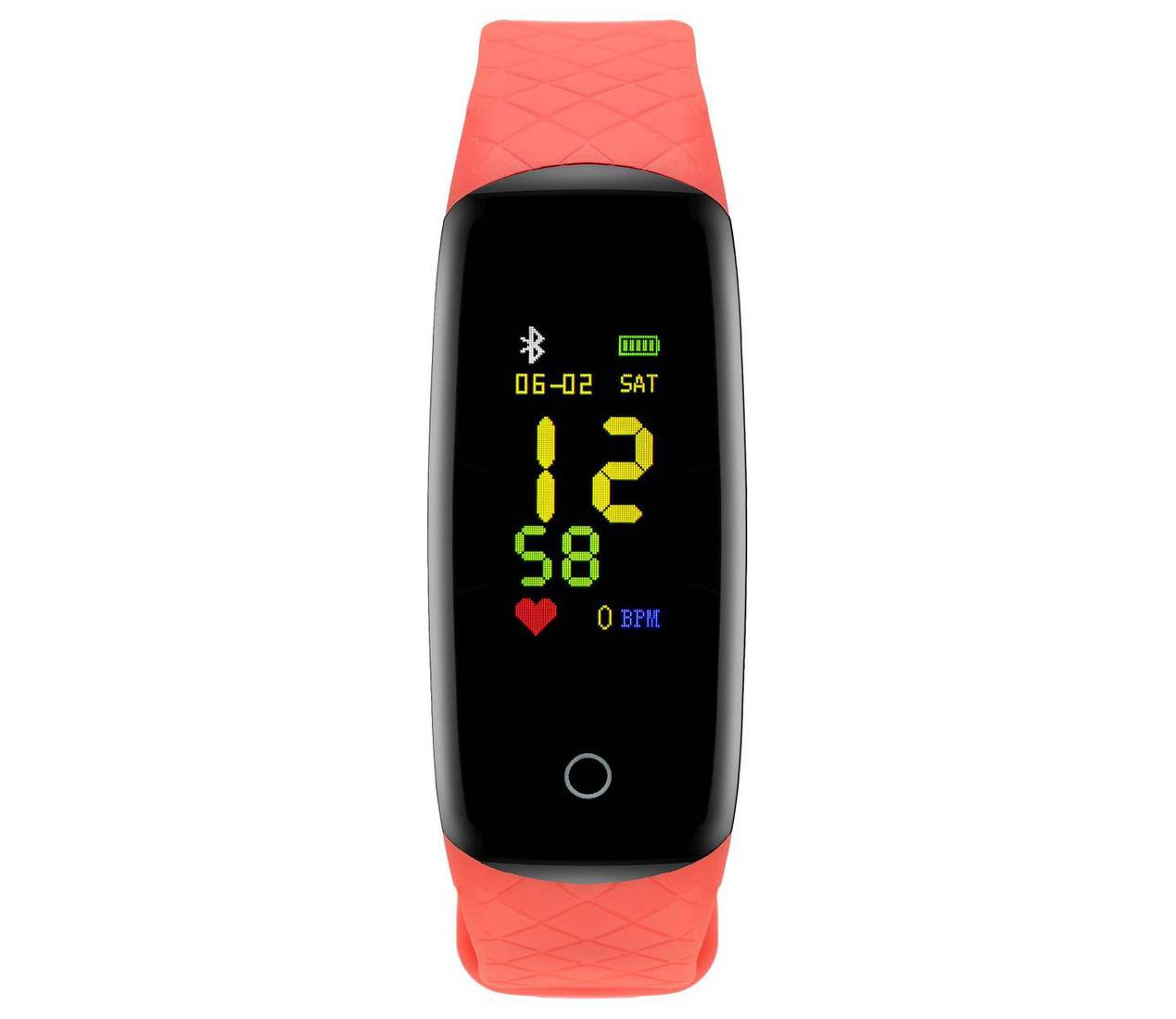 DAS.4  Sport Smartwatch Connected CN27 Roze Silicone Strap  50113