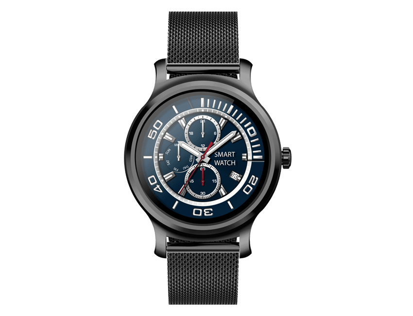 DAS.4  Sport Smartwatch SL20 Black Silicone Strap  75040