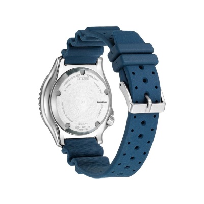 CITIZEN  Promaster Auto Blue Rubber Strap  NY0141-10LE