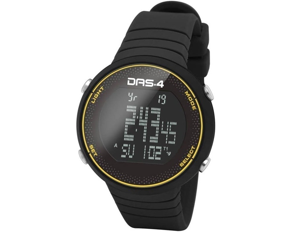 DAS.4  Smartwatch Mountain Edition Black Silicone Strap FT06  60011