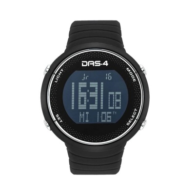 DAS.4  Smartwatch Bike Edition FT07 Black Silicone Strap  600219999-