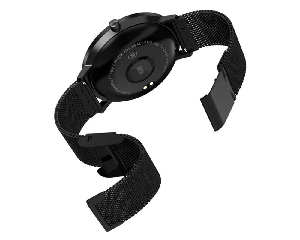 DAS.4  Smartwatch Black Stainless Steel Bracelet  70030
