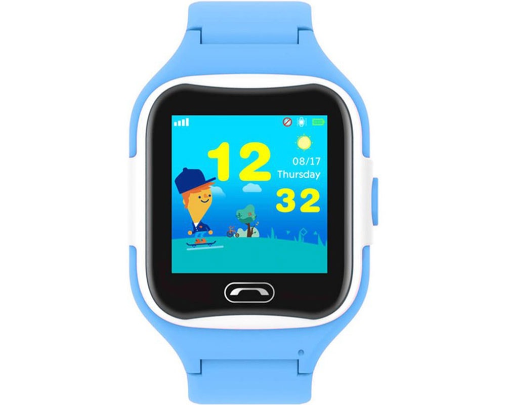 DAS.4  Kids Smartwatch Light Blue Silicone Strap  75024