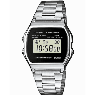 CASIO  Collection Stainless Steel Bracelet  A-158WEA-1EF