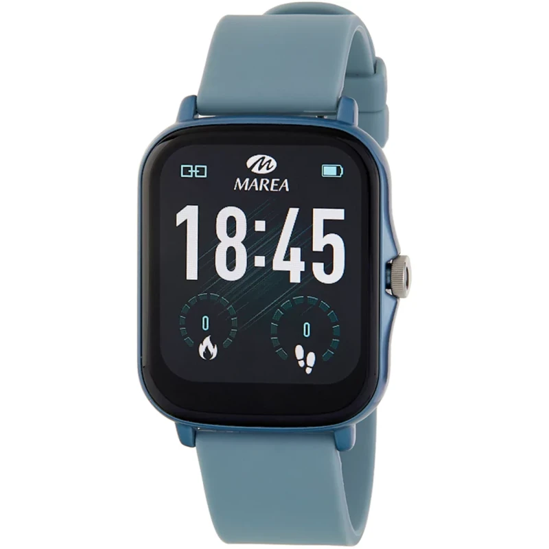 MAREA  Smartwatch Blue Rubber Strap  B57010-2