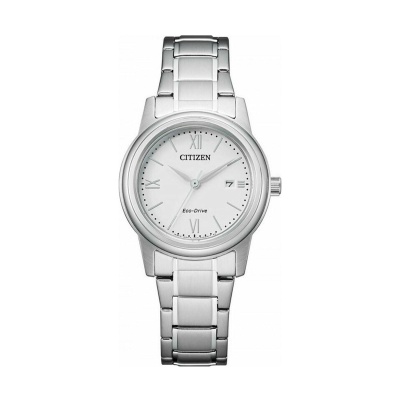 CITIZEN  Sports Eco-Drive Ladies Silver Stainless Steel Bracelet  FE1220-89A