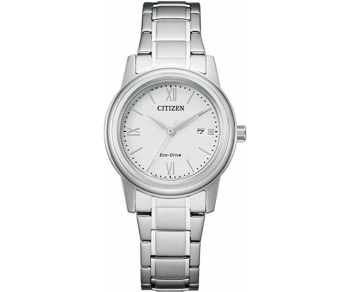 CITIZEN  Sports Eco-Drive Ladies Silver Stainless Steel Bracelet  FE1220-89A