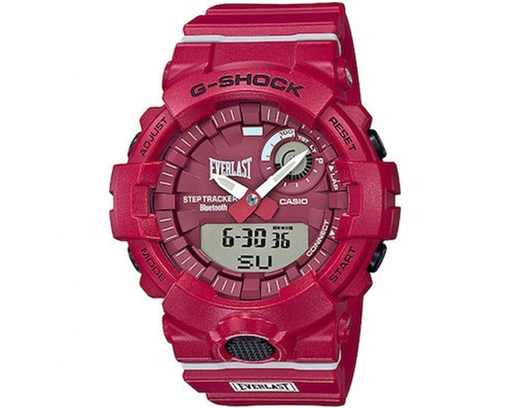CASIO  G-Shock Everlast Special Edition Red Rubber Strap  GBA-800EL-4AER