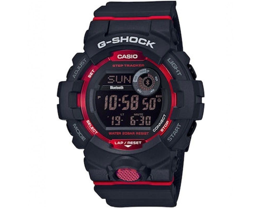 CASIO  G-Shock Black Rubber Strap  GBD-800-1ER