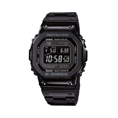 CASIO  G-shock Standard Digital 35th Anniversary Black Stainless Steel Bracelet  GMW-B5000GD-1ER