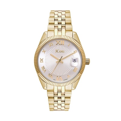 JCOU  Queen Mini Gold Stainless Steel Bracelet  JU17031-9