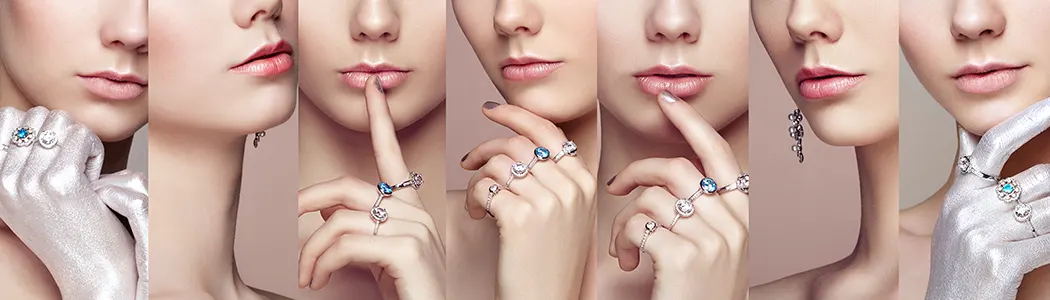 BREEZE  Royalisse Crystals Blue Stainless Steel Bracelet  812161.3