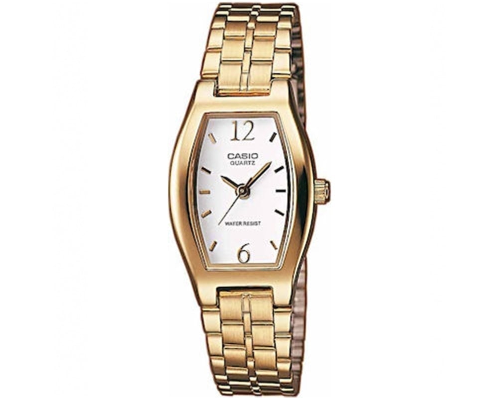 CASIO  Collection Gold Stainless Steel Bracelet  LTP-1281PG-7AEF