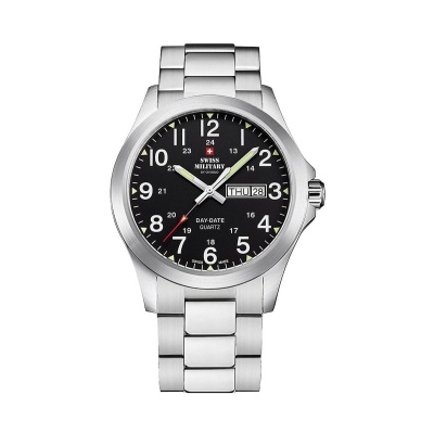 SWISS MILITARY  By Chrono Stainless Steel Bracelet  SMP36040.25