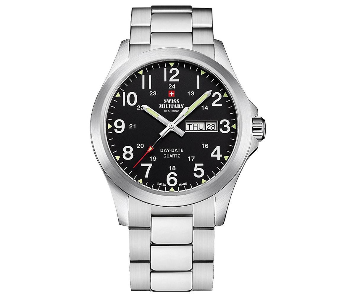 SWISS MILITARY  By Chrono Stainless Steel Bracelet  SMP36040.25