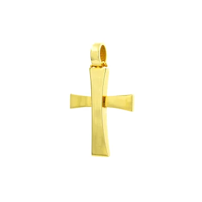Βαπτιστικός Σταυρός Χρυσός 14Κ  YGC067 (χωρίς αλυσίδα)