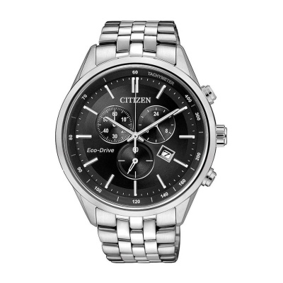 CITIZEN  Eco-Drive Chronograph Silver Stainless Steel Bracelet  AT2141-87E