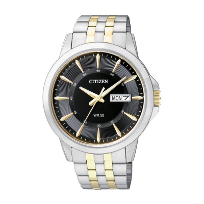 CITIZEN  Classic Two Tone Stainless Steel Bracelet  BF2018-52E