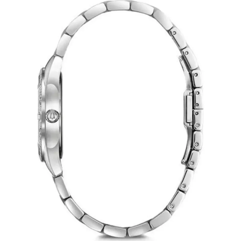 BULOVA Diamond Stainless Steel Bracelet 96R228