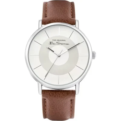 BEN SHERMAN The Originals Brown Leather Strap BS026T