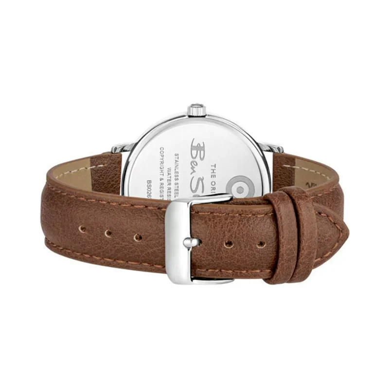 BEN SHERMAN The Originals Brown Leather Strap BS026T