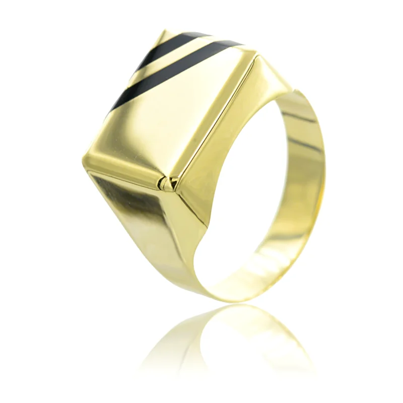 Χρυσό Ανδρικό Δαχτυλίδι 14Κ | GDA012