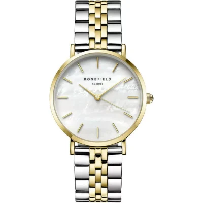 ROSEFIELD The Upper Two Tone Stainless Steel Bracelet UWDSSG-U30