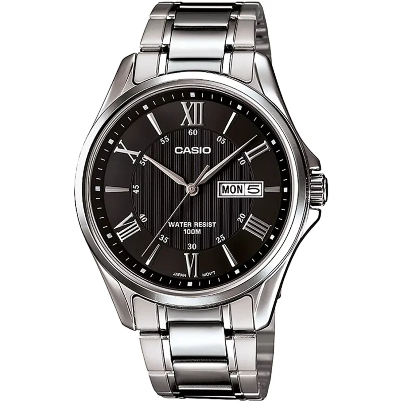 CASIO Collection Stainless Steel Bracelet MTP-1384D-1AVEF
