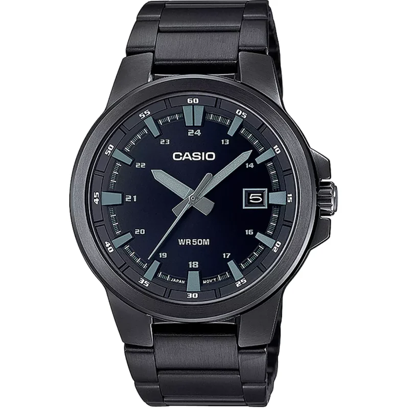CASIO Collection Black Stainless Steel Bracelet MTP-E173B-1AVEF