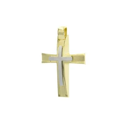 Βαπτιστικός Σταυρός Xρυσός 14Κ YGC195 (χωρίς αλυσίδα)