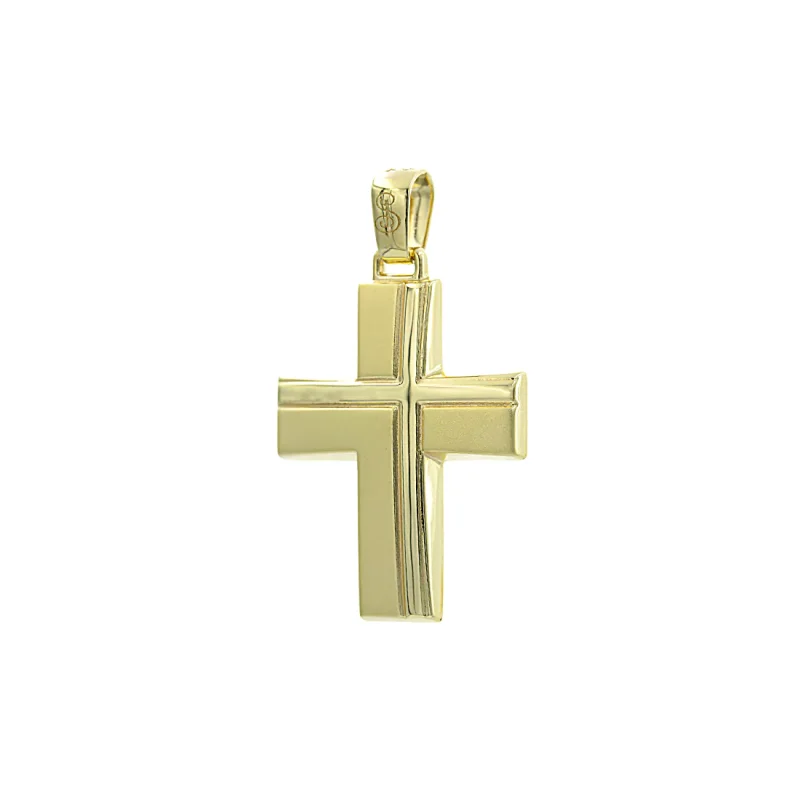 Βαπτιστικός Σταυρός Xρυσός 14Κ YGC196 (χωρίς αλυσίδα)