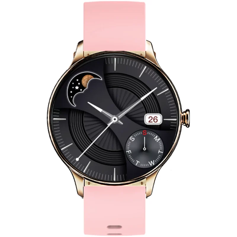 VOGUE  Callisto Smartwatch Pink Silicone Strap  2020450112