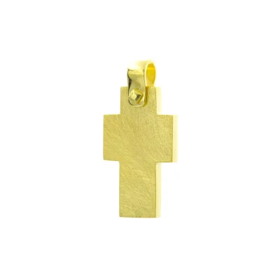Βαπτιστικός Σταυρός Xρυσός 14Κ YGC202 (χωρίς αλυσίδα)