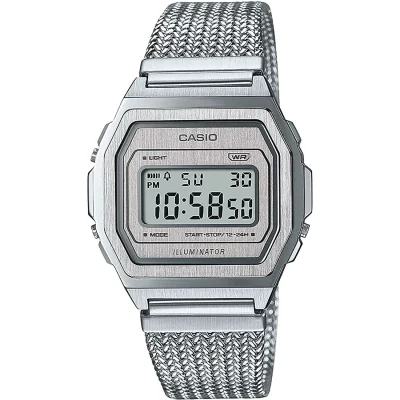 CASIO Vintage Stainless Steel Bracelet A-1000MA-7EF