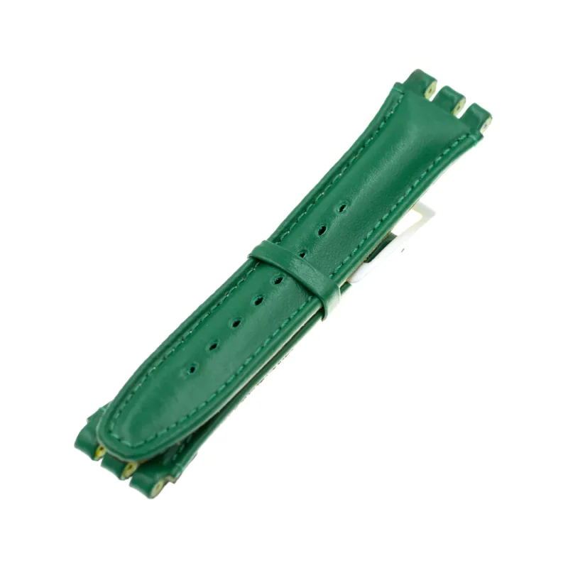 Δερμάτινο Λουράκι | Πράσινο | Εμπορίου Swatch | 22mm | SW006