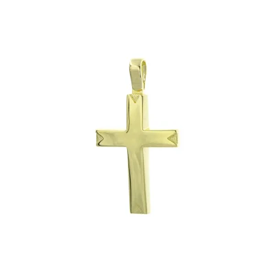 Βαπτιστικός Σταυρός Xρυσός 14Κ YGC203 (χωρίς αλυσίδα)