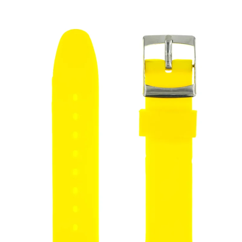 Σιλικόνης Λουράκι | Κίτρινο | Εμπορίου Swatch | 16mm | SW032