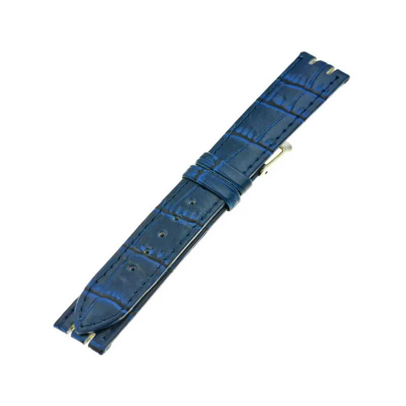 Δερμάτινο Κροκό Λουράκι | Μπλε | Εμπορίου Swatch | 18mm | SW041