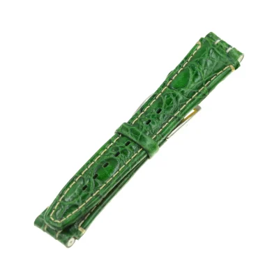 Δερμάτινο Σαυρέ Λουράκι | Πράσινο | Εμπορίου Swatch | 18mm | SW051