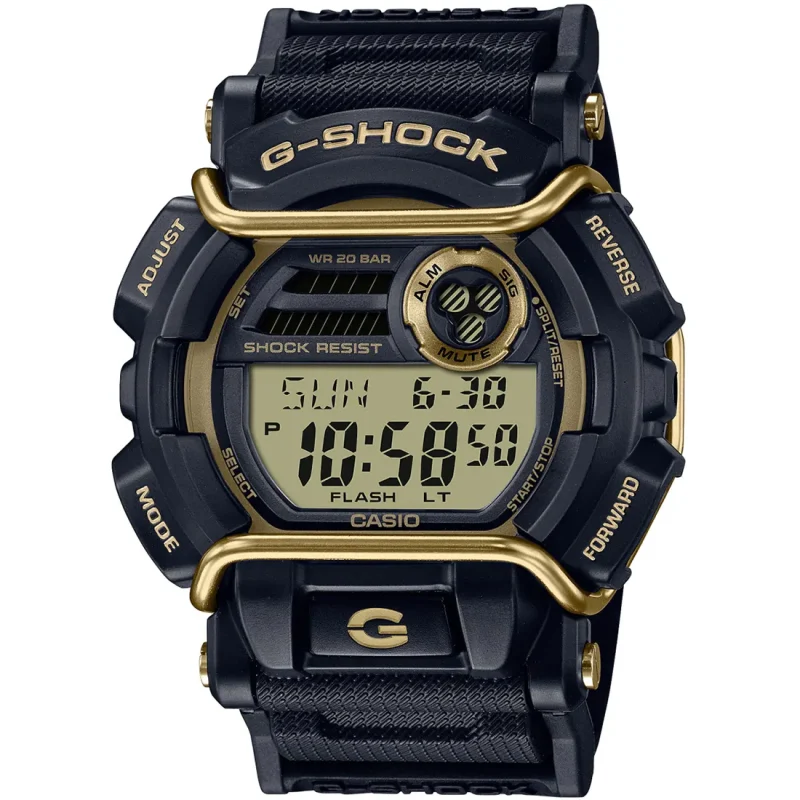 CASIO  G-Shock Black Rubber Strap GD-400GB-1B2ER