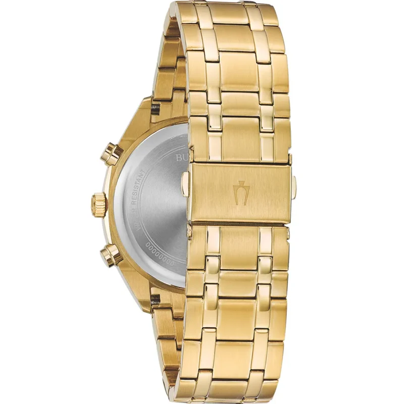 BULOVA  Dress Chrono Gold Stainless Steel Bracelet  97C109