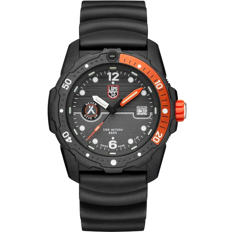 LUMINOX Bear Grylls Survival Black Rubber Strap XB.3729.BGR