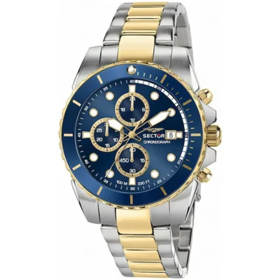 SECTOR 450 Chrono Two Tone Stainless Steel Bracelet R3273776001