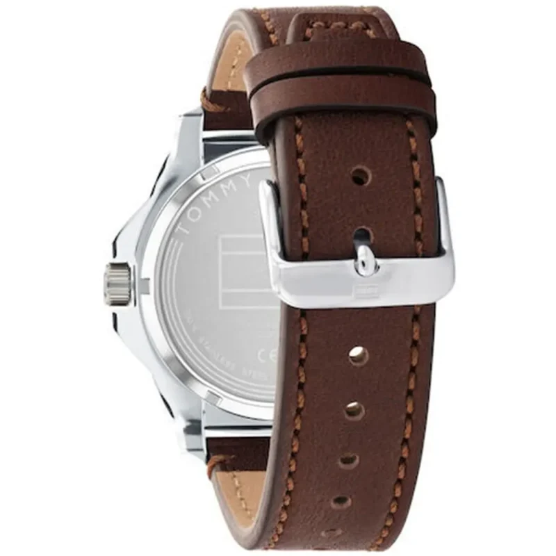 TOMMY HILFIGER Casual Brown Leather Strap 1710484