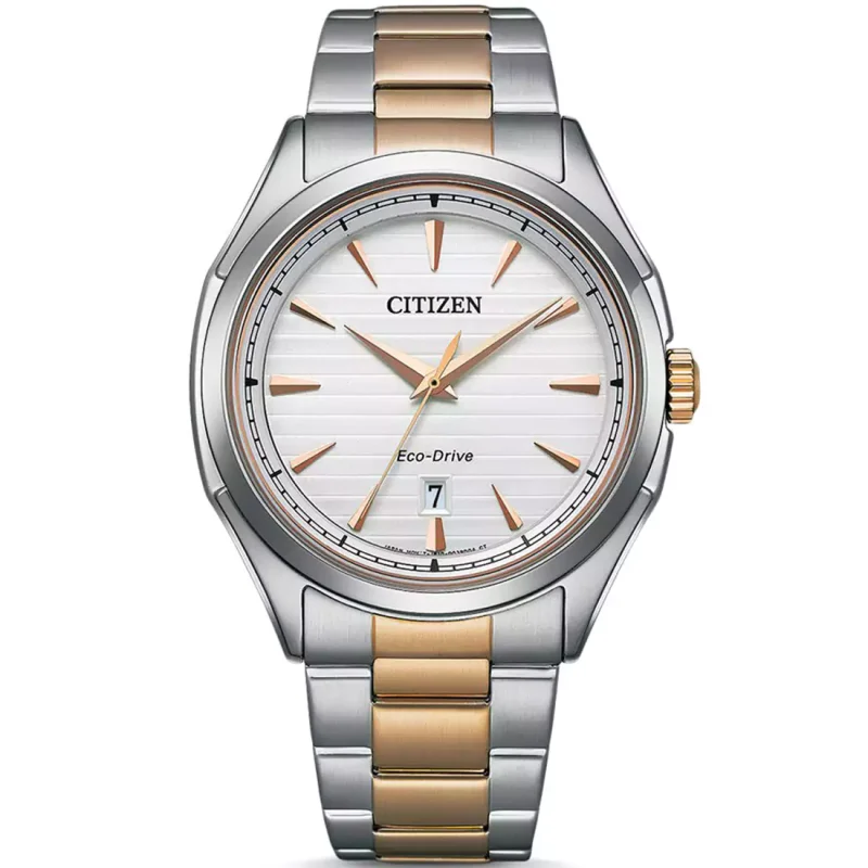 CITIZEN Eco-Drive Two Tone Stainless Steel Bracelet AW1756-89A