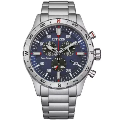 CITIZEN Eco-Drive Chrono Stainless Steel Bracelet AT2520-89L